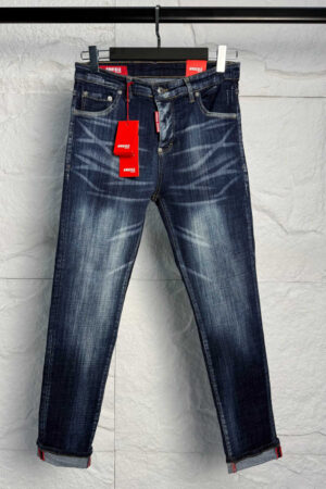 Мъжки дънки – SLIM RELAXED LUXE BLUE DENIM RD201