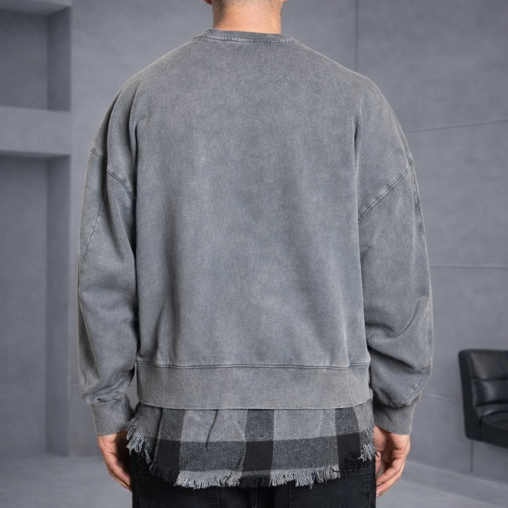 Мъжка блуза LAYERED MOUNTAIN SWEAT - Image 2