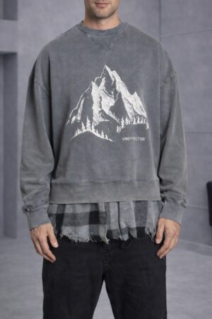 Мъжка блуза LAYERED MOUNTAIN SWEAT